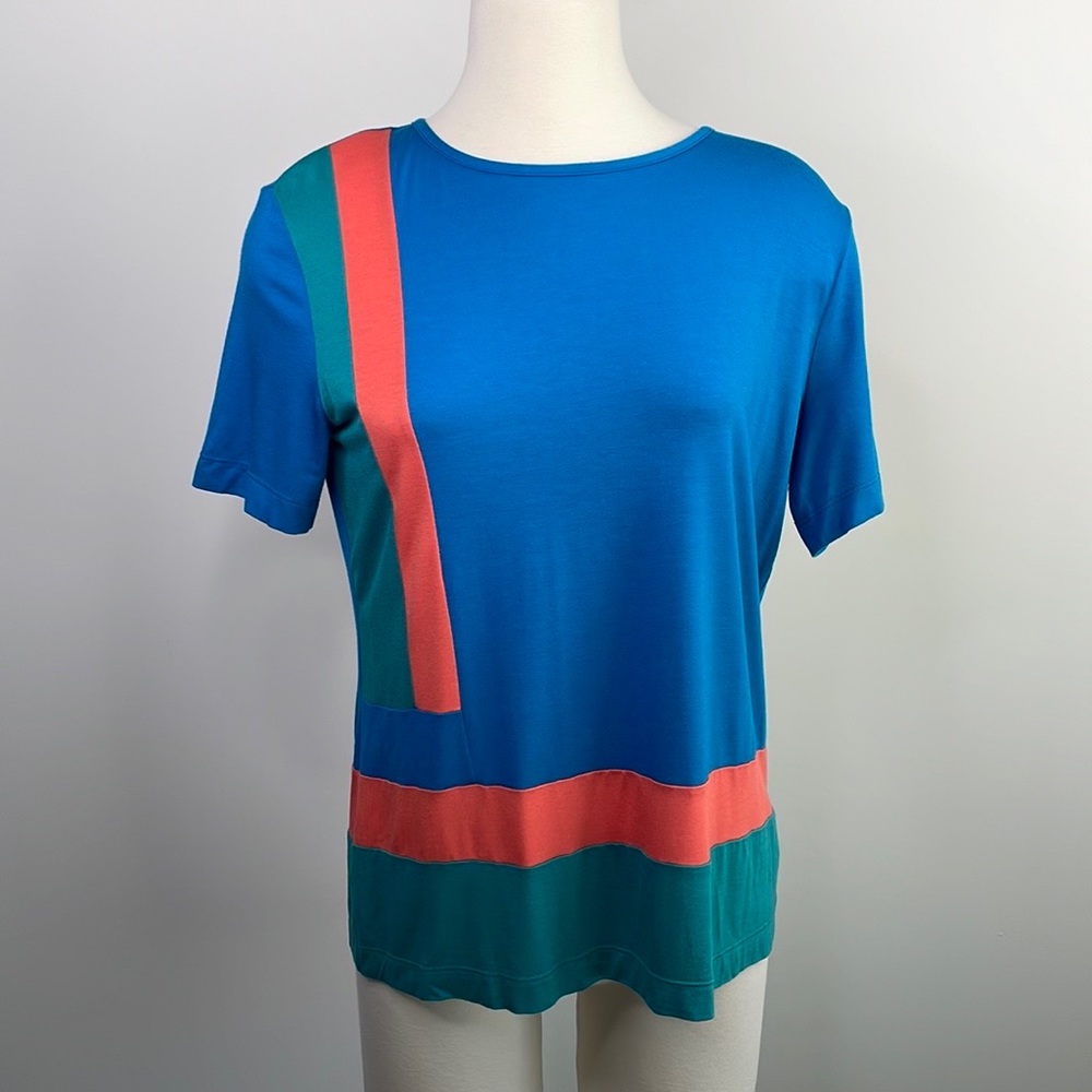 St John 2 piece cardigan jacket and t-shirt set - medium/6 - Picture 10 of 15